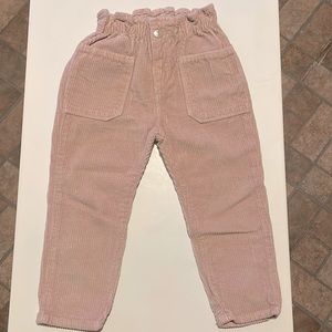 Zara Girls Suede Pants